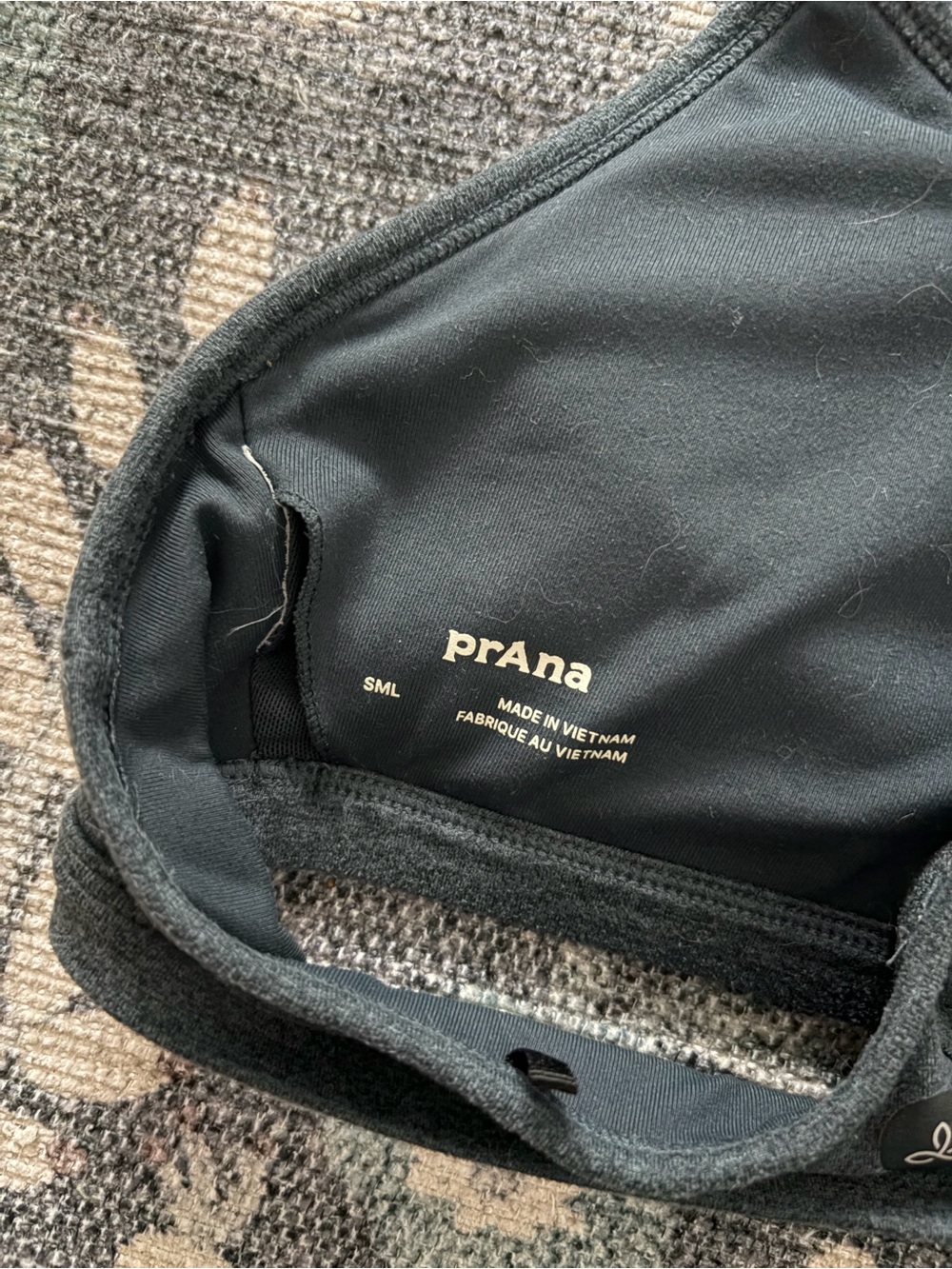 Prana Racerback Sports Bra Small - Picture 3 of 4